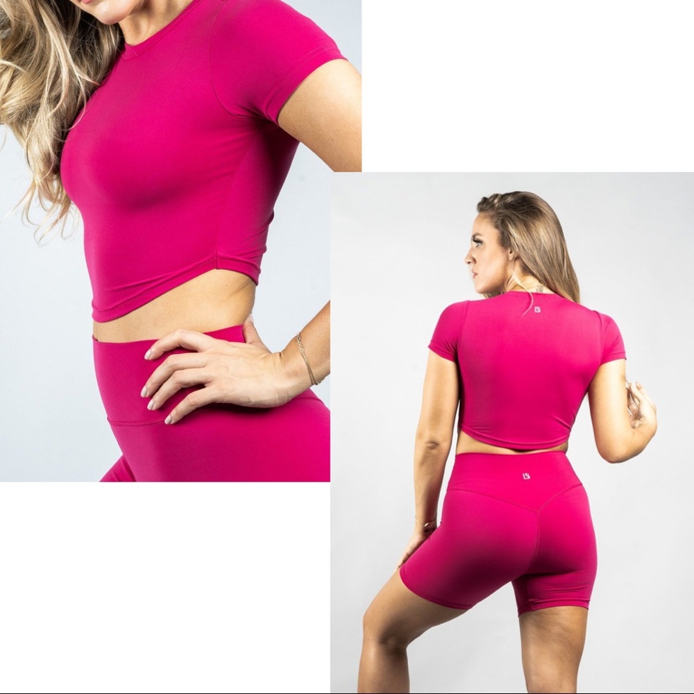 NWT BuffBunny LIVE Crop Top- Passion